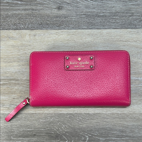 kate spade Handbags - Kate Spade Pink Wallet